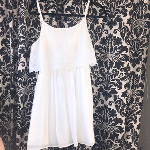 White, dainty dress